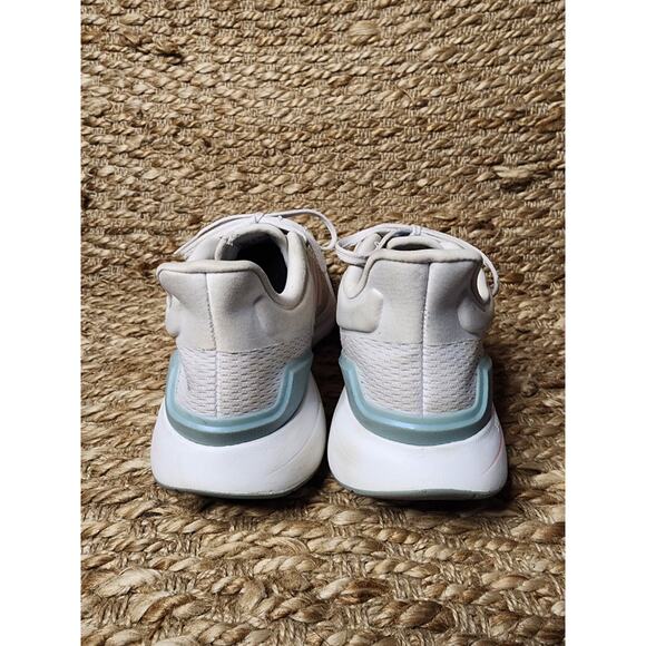 Womens Adidas EQ21 Athletic Running Shoes Dash Gray Acid Red Almost Pink Size 11 - Picture 7 of 10